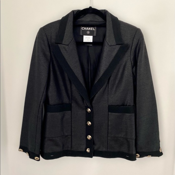 Vintage Chanel Black Jacket from Cruise Collection - Picture 2 of 12
